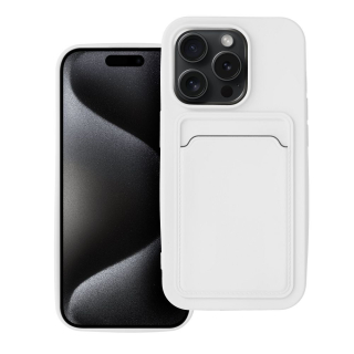 iPhone 15 Pro  púzdro Card bielé