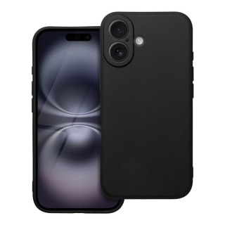 iPhone 16 zadné púzdro Soft čierne