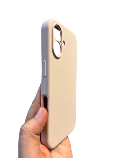 iPhone 16 zadné púzdro svetlo ružové MagSafe