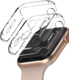 Apple Watch Series 6 / 5 / 4 / SE 40mm púzdro transparentné 2ks v balení