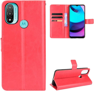 Motorola E20s / E30 / E40 púzdro book červené