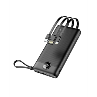Powerbanka VEGER C10 - 10 000mAh (Micro + Typ C + Lightning 8-pin)