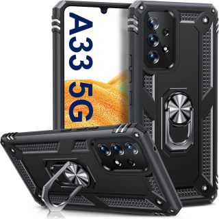 Samsung Galaxy A33 5G púzdro Armor Ring čierne