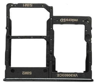 Samsung Galaxy A41 Sim slot GH98-45275A Prism Crush Black
