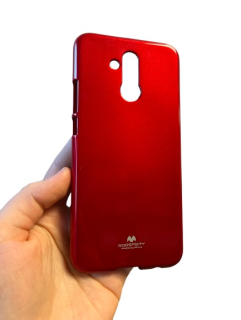 Huawei Mate 20 Lite zadné gumené púzdro Jelly červené