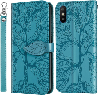 Xiaomi Redmi 9A / 9AT prúzdro book modrý strom
