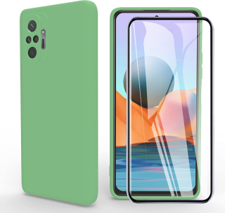 Xiaomi Redmi Note 10 Pro / Note 10 Pro Max zadné púzdro gumené zelené