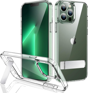 iPhone 13 Pro zadné púzdro so stojanom priehľadné